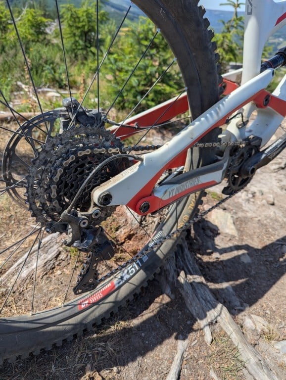 YT Capra white/red XL 2018 Second Hand