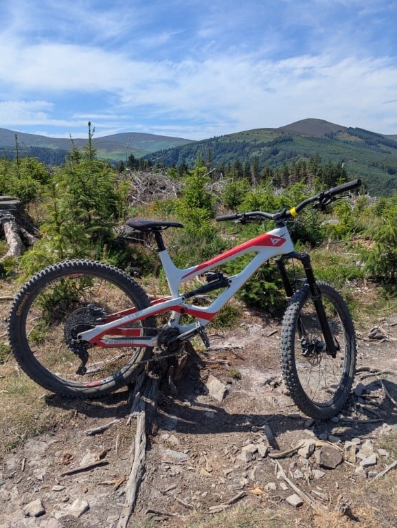 YT Capra white/red XL 2018 Second Hand